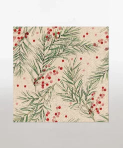 Christmas: Springs of Holly | Lunch Napkins