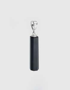 Cathy Pope: Amulet Column | Black Onyx | Silver