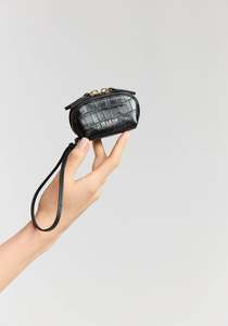 SABEN | Tarin Pouch | Black Croc