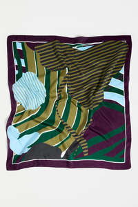 Elk: ELK | Stribe Print Scarf