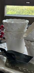 Ceramic: Beaded Tumbler