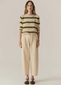 Avrid Barrel Pant | Pebble