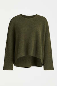 Agna Sweater | Dark Olive