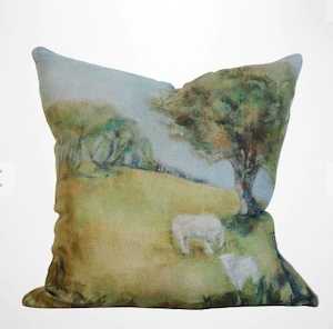 Cornwall Park Linen Cushion Cover