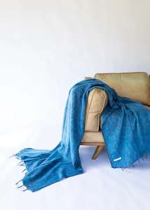 Cushions And Bedding: Blanket | Wool + Cotton Blend | Seaport