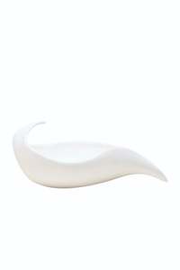 All: Folded Leaf Large | White