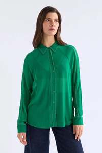 ELK | Alema Shirt | Leaf Green