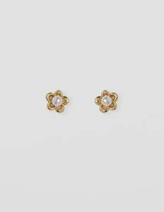 Earrings | Pearl Daisy
