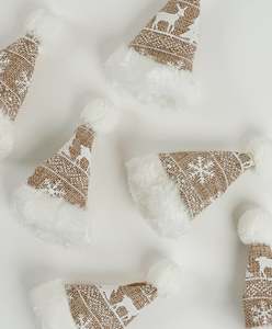 Gifts Under 50: Santa's Hat (Clip) | Printed Fabric