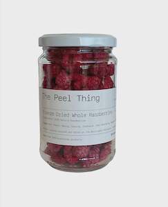 Cocktail Condiments: Freeze Dried Raspberry Whole