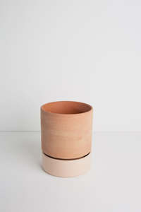 Garden: Grace Planter Rose Terracotta + Dusty Rose