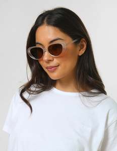 Sahara Sunglass | Light Trans Cream