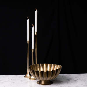 Gold Taper Candle Holders