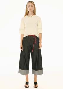 POL - Doyle Cuffed Denim Pant