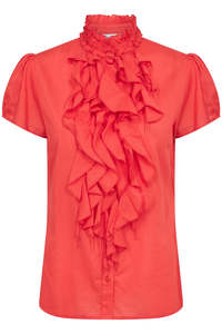 Tilli Shirt | Flame Scarlet