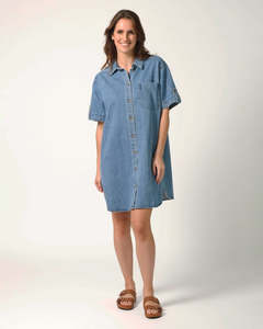Vinnie Dress | Blue Denim