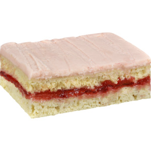Frontpage: Mrs Higgins Raspberry Slices 28pk