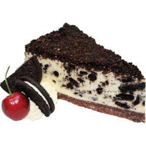 Cookies / Cream Precut Cheesecake 25cm 2.1kg