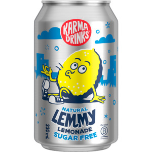 Drinks 1: Karma Drinks Sugar Free Lemmy Lemonade Soft Drink 12 x 330ml