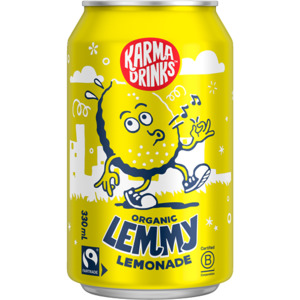 Drinks 1: Karma Drinks Organic Lemmy Lemonade 12 x 330ml