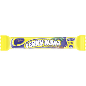 Cadbury Perky Nana Chocolate Bar 42 x 45g