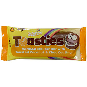 Rainbow Confectionery: Rainbow Confectionery Toasties 25 x 50g