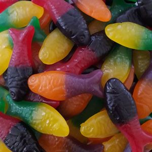 Rainbow Confectionery: Rainbow Confectionery Colourful Fish 1kg Bulk Bag