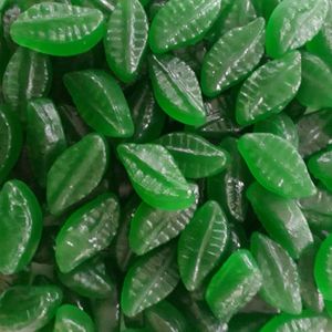 Rainbow Confectionery: Rainbow Confectionery Spearmint Leaves 1kg Bulk Bag