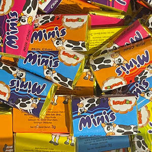 Kandos Mini's Chocolate 334 count (1kg bulk bag)