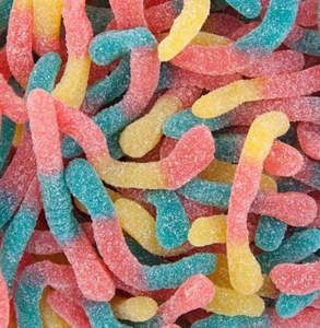 Sour Worms 2kg Bulk Bag