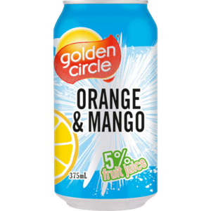 Orange & Mango Soft Drink 24 x 375ml