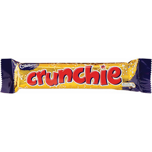 Chocolate Bars: Cadbury Crunchie Chocolate Bar 42 x 50g