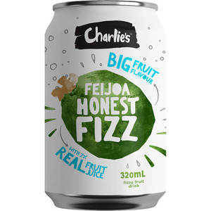 Charlies Pick Your Own Pack: Feijoa Fizzy Fruit Drink 320ml