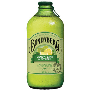 Bundaberg: Bundaberg Lemon Lime & Bitters 12 x 375ml