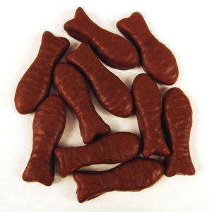 Rainbow Chocolate Confectionery Sale: Rainbow Confectionery Chocolate Baby Fish 1kg Bulk Bag