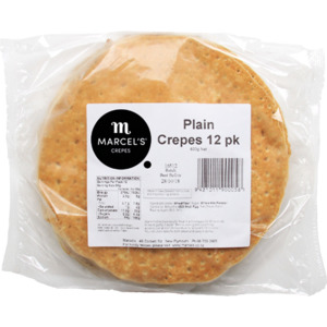 Marcel's Plain Crepes 12pk