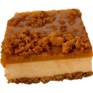 Frontpage: Florentines Biscoff Cheesecake Tray (Precut) 3.1kg
