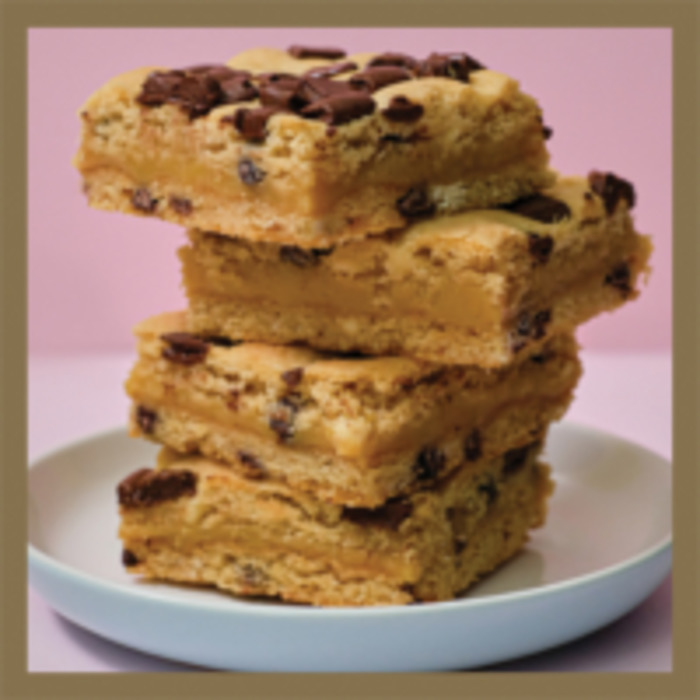 Slices: Original Foods Cookie Caramel Slice 2.1kg