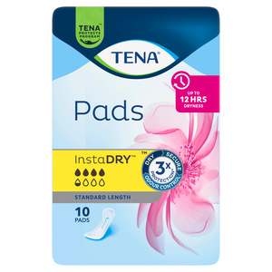 Best Sellers All: TENA InstaDRY™ Standard Length Pads Sample