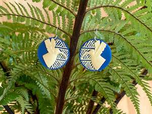 Clothing Accessories: Sing to Me Huia Disc Earrings