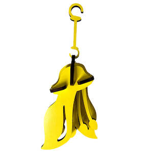 Ornaments Collectables: Wooden Christmas decoration - Kōwhai