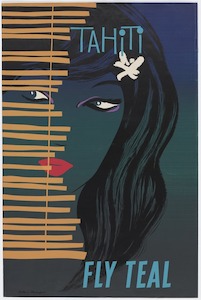 Wholesale: Tahiti, 1950s - Card