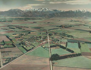 Mountains near Methven - Card