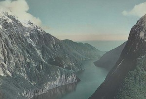 Whites Aviation: Whites Aviation, 'Milford Sound', 1940s - Print