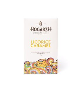 Self Care Home: Hogarth Licorice Caramel White Chocolate