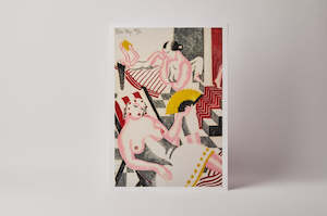 Turkish Bath by Eileen Mayo A3 Print