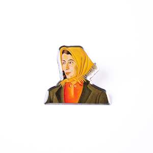 Rita Angus Merch: Marjorie Marshall Lapel Pin- Rita Angus