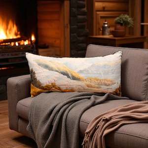 Clothing Accessories: The Pink Terraces Linen Cushion