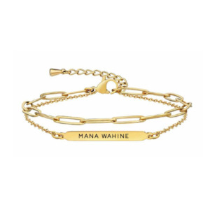 Jewellery: Mana Wahine Double Chain Bracelet