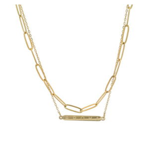 Jewellery: Aroha Double Chain Necklace
